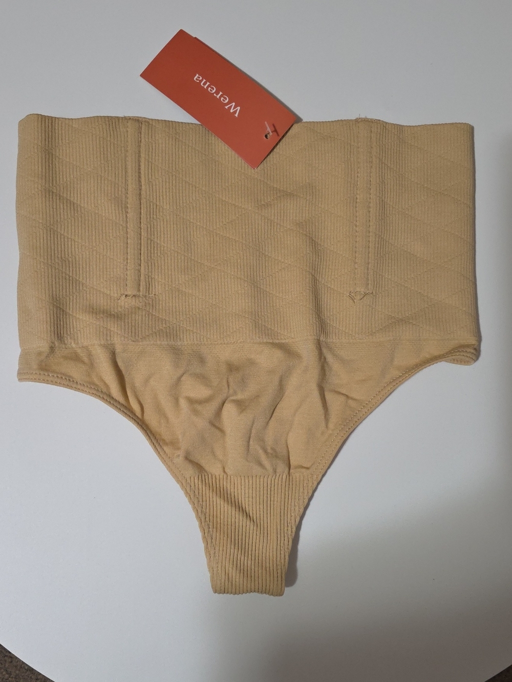 Werana High-Waist Shaping Thong — Nude